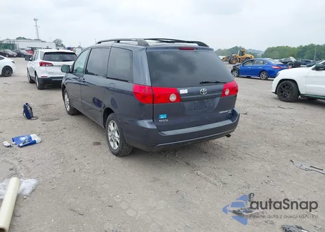 2006 Toyota Sienna Xle из США, поврежденный, VIN 5TDBA22C16S063333